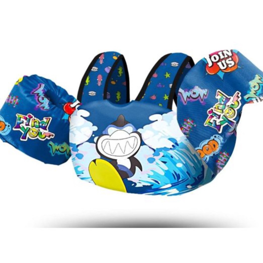 Chriffer Kids Swim Vest Life Jacket for 30-55 Pounds